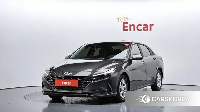 Hyundai Avante (CN7) 2021 Серый из Кореи