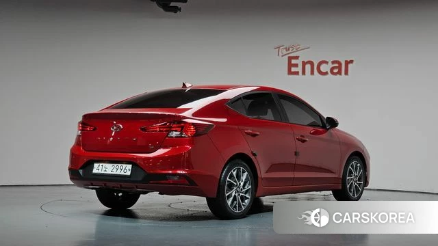 Hyundai The New Avante AD 2018 Красный из Кореи