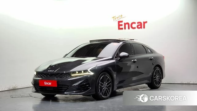 Kia K5 3rd generation 2023 Серый из Кореи