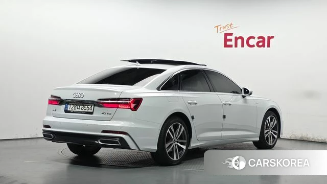 Audi A6 (C8) 2023 Белый из Кореи