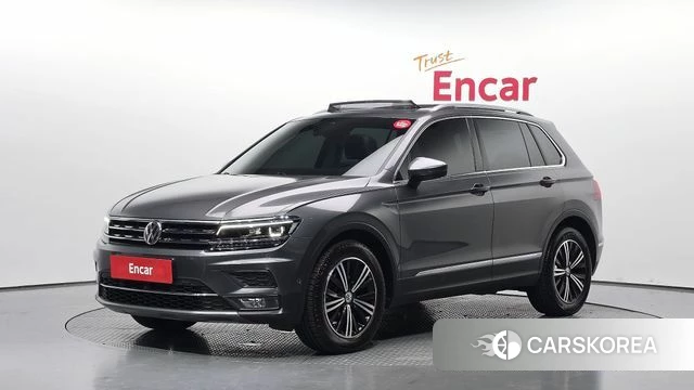 Volkswagen Tiguan second Generation 2020 Серый из Кореи