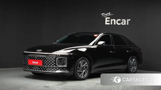 Hyundai Grandeur Hybrid (GN7) 2023 Черный из Кореи