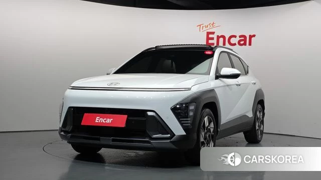 Hyundai Kona Hybrid (SX2) 2024 Белый из Кореи