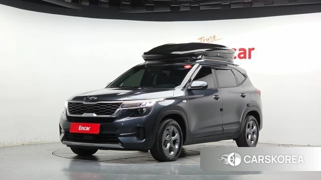 Kia Seltos 2020 Серый из Кореи