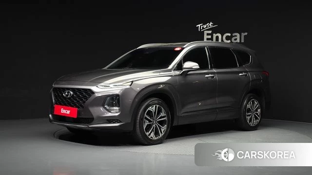 Hyundai Santa Fe TM 2018 Серый из Кореи