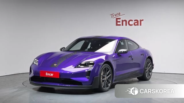 Porsche Taycan 2025 Фиолетовый из Кореи
