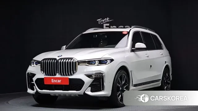 BMW X7 (G07) 2022 Белый из Кореи