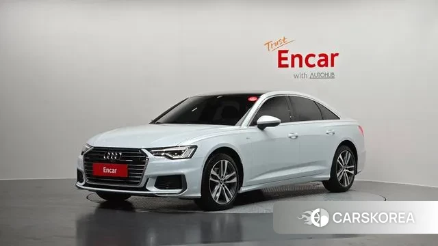 Audi A6 (C8) 2022 Белый из Кореи