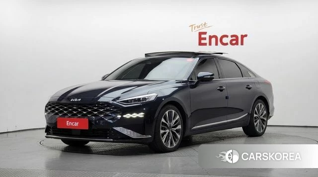 Kia K8 2021 Синий из Кореи
