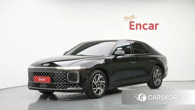 Hyundai Grandeur Hybrid (GN7) 2024 Черный из Кореи