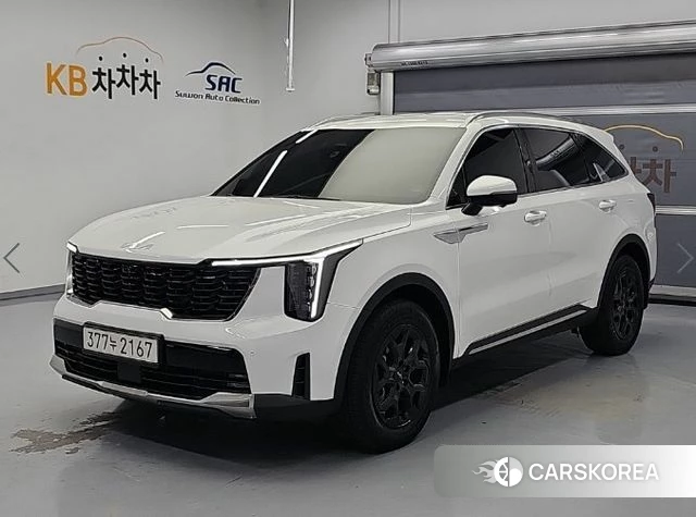 Kia The New Sorento 4th Generation 2023 Белый из Кореи