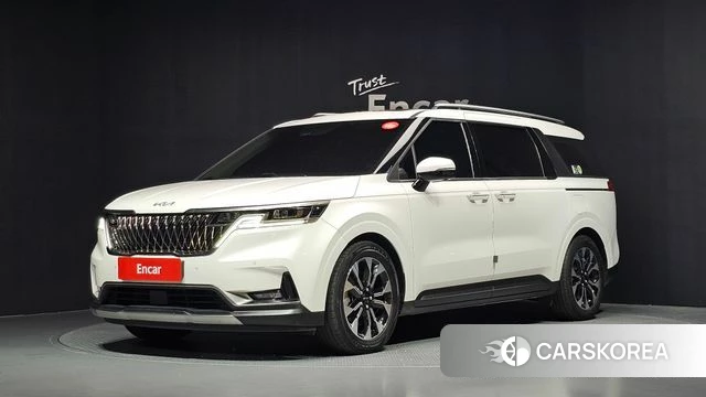 Kia Carnival 4th generation 2021 Белый из Кореи