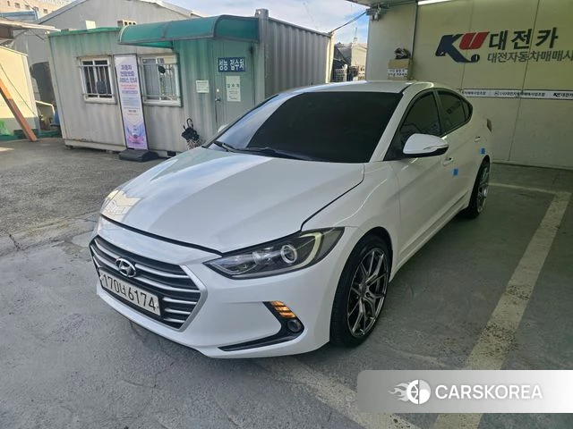 Hyundai Avante AD 2018 Белый из Кореи