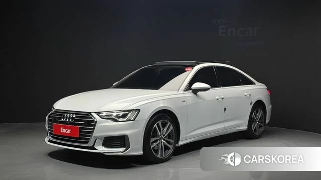 Audi A6 (C8) 2022 Белый из Кореи