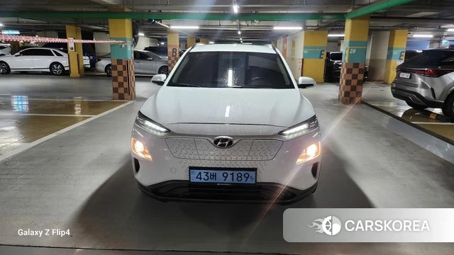 Hyundai Kona Electric 2020 Белый из Кореи