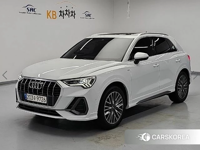 Audi Q3 (F3) 2023 Белый из Кореи
