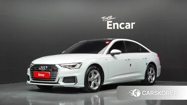Audi A6 (C8) 2020 Белый из Кореи