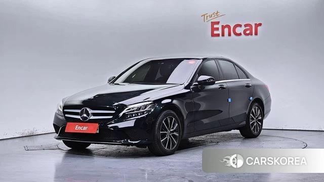 Mercedes-Benz C-Class W205 2019 Зеленый из Кореи