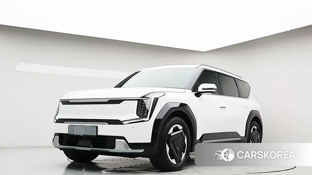 Kia EV9 2023 Белый из Кореи