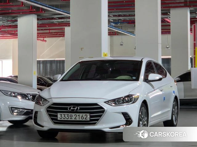 Hyundai Avante AD 2018 Белый из Кореи