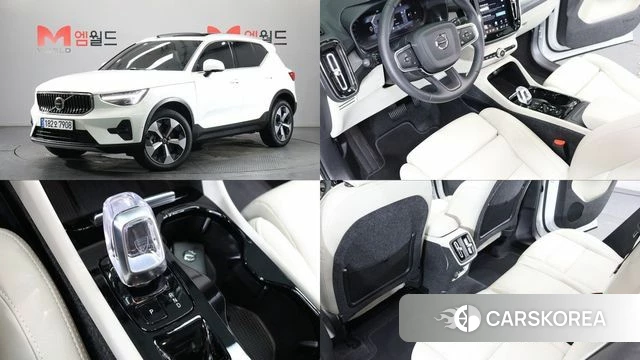 Volvo XC40 2024 Белый из Кореи