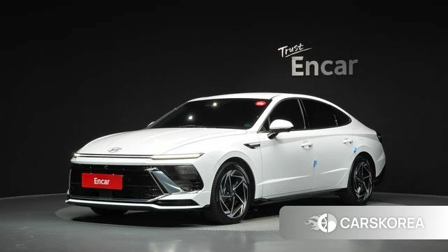 Hyundai Sonata D Edge Hybrid (DN8) 2025 Белый из Кореи