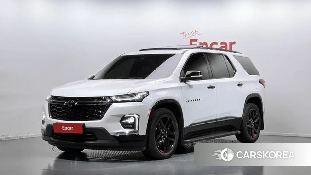 Chevrolet (GM Daewoo) Traverse 2022 Белый из Кореи