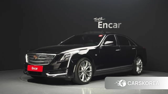Cadillac CT6 2018 Черный из Кореи