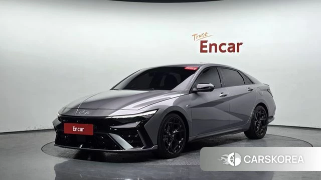 Hyundai The New Avante Hybrid (CN7) 2025 Серебристо-серый из Кореи