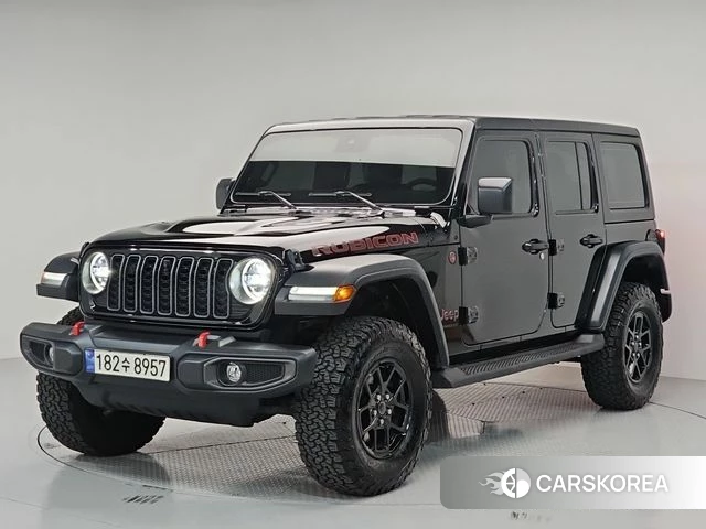 Jeep Wrangler (JL) 2024 Черный из Кореи