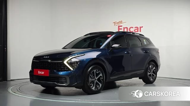 Kia Sportage 5th Generation Hybrid 2022 Синий из Кореи