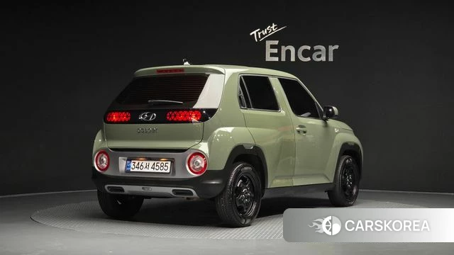 Hyundai Casper 2022 Зеленый из Кореи