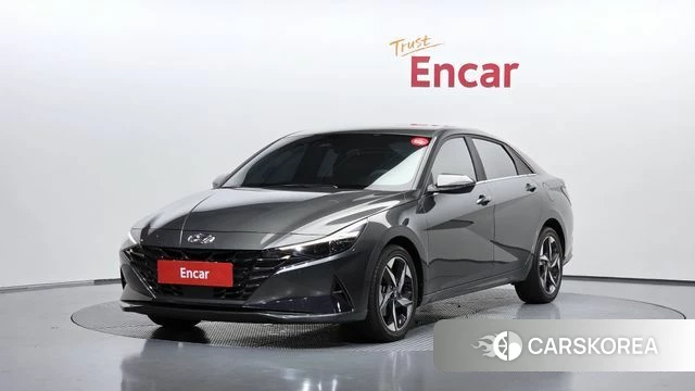 Hyundai Avante (CN7) 2022 Серый из Кореи