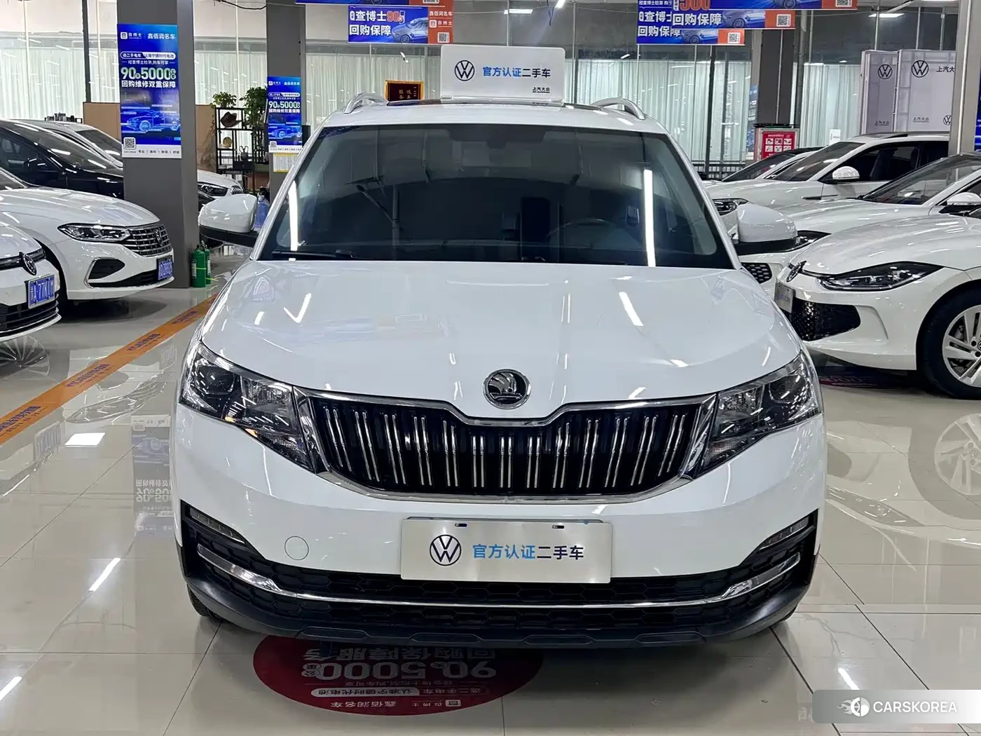 Skoda Kamiq 2023 Белый из Китая