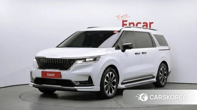Kia Carnival 4th generation 2023 Белый из Кореи