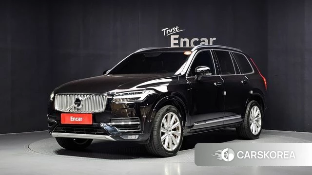 Volvo XC90 second Generation 2018 Черный из Кореи