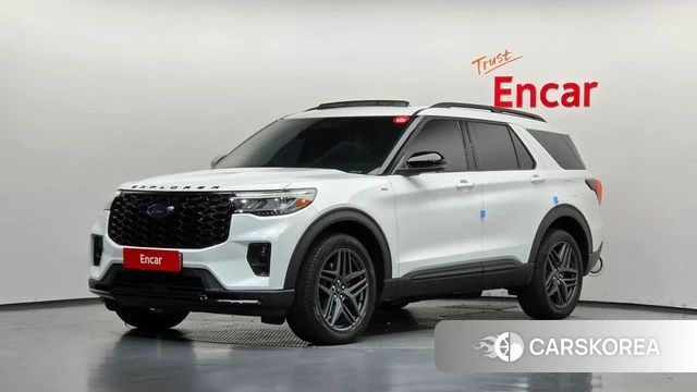 Ford Explorer 6th Generation 2024 Белый из Кореи