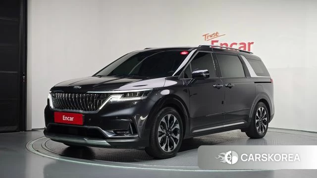Kia Carnival 4th generation 2020 Серый из Кореи