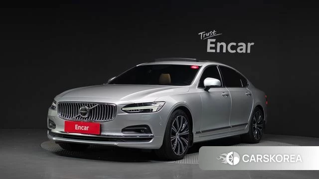 Volvo S90 2021 Серебряный из Кореи