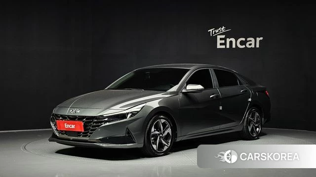 Hyundai Avante (CN7) 2021 Цвет тростника из Кореи