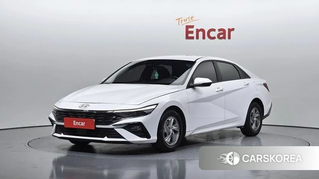 Hyundai The New Avante (CN7) 2023 Белый из Кореи