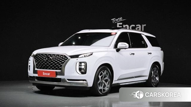 Hyundai Palisade 2021 Белый из Кореи