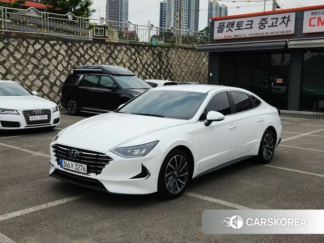 Hyundai Sonata (DN8) 2019 Белый из Кореи