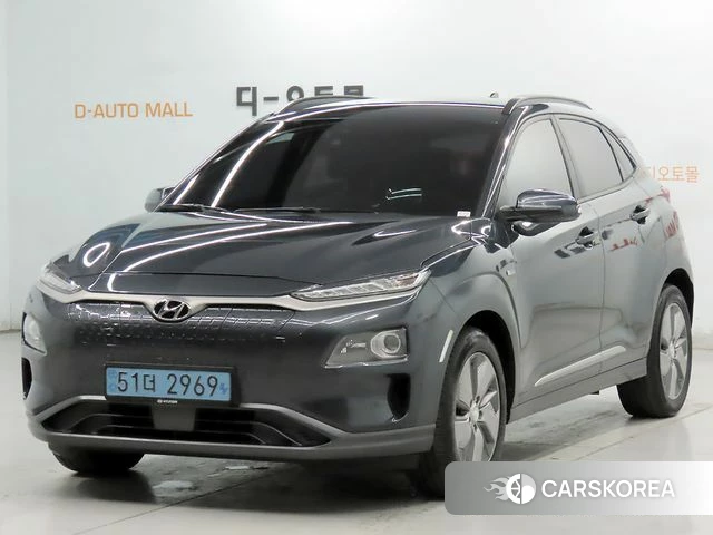 Hyundai Kona Electric 2018 Серый из Кореи