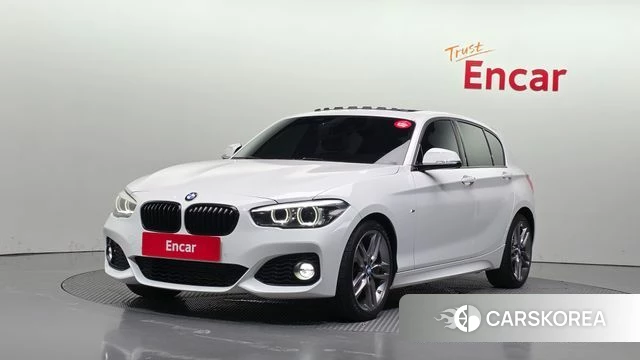 BMW 1 Series (F20) 2018 Белый из Кореи