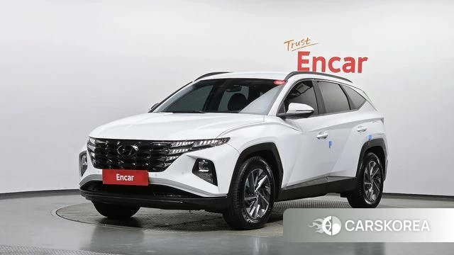 Hyundai Tucson (NX4) 2021 Белый из Кореи