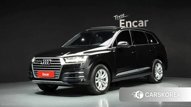 Audi Q7 (4M) 2019 Черный из Кореи
