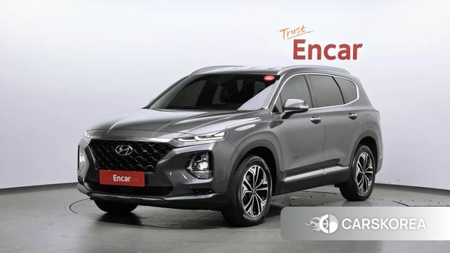Hyundai Santa Fe TM 2019 Серый из Кореи