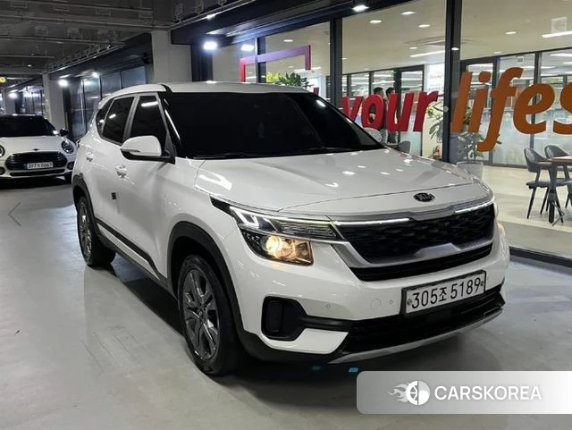 Kia Seltos 2020 Белый из Кореи
