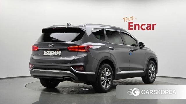 Hyundai Santa Fe TM 2019 Серый из Кореи